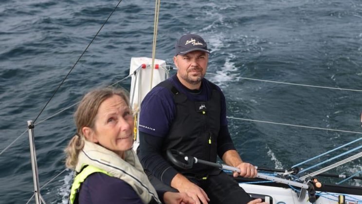 Nu håller vi tummarna för Anna och Martin på ODHWC i Lorient!